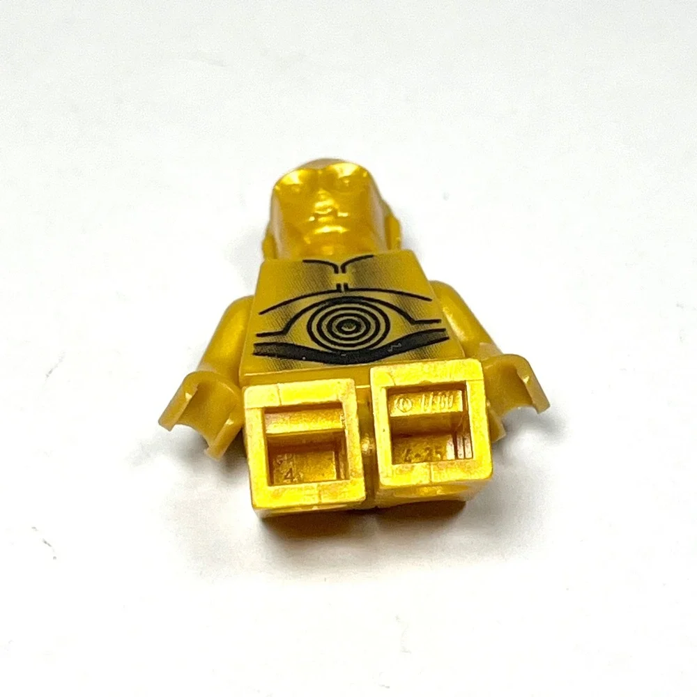 LEGO Star Wars C-3PO Minifigure sw0161a Pearl Gold Droid Original Trilogy Fig